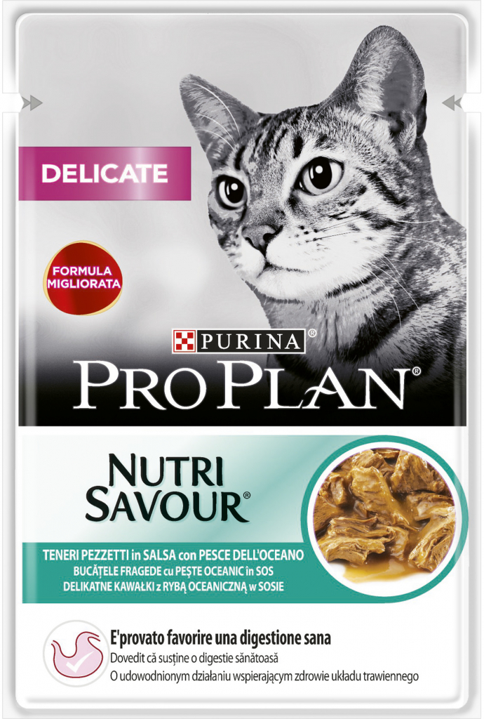 Pro Plan Adult Cat Delicate Morske ryby 85 g