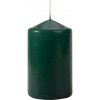 BISPOL Sviečka válec zelená 10 cm Q 5,8 cm 210 g