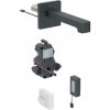 Geberit Brenta - Elektronický umývadlový ventil pod omietku, batériové napájanie, easy to clean, matná čierna 116.273.14.1