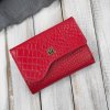 Paolo Peruzzi Dámska kožená peňaženka malá s ochranou RFID | červená T-135-RD
