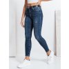 Dámske rifle skinny Dstreet UY2817 Farba: Modrá, Veľkosť: 29