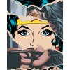 ZUTY Maľovanie podľa čísel - WONDER WOMAN PAPIER Rámovanie: bez rámu a bez vypnutia plátna, Rozmer: 40x50 cm