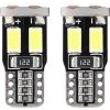 LED žiarovky CANBUS 6SMD-2 5730 T10 (W5W) White AMIO