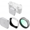 K&F Fujifilm UV filter + hood + lens cap, 3pcs set,suitable for Fuji X100/X100F/X100S/X100T/X100V/X1 K&F Concept