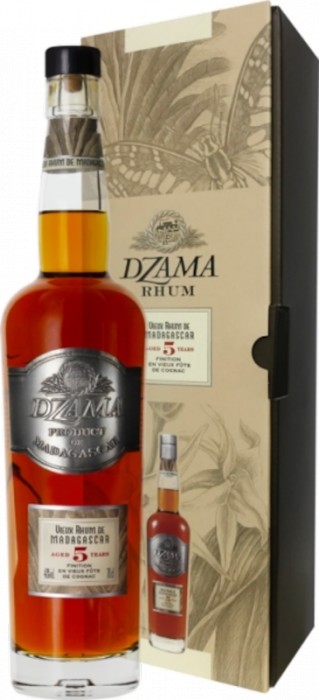 Dzama Vieux Cognac Finish RUM 5y 40% 0,7 l (kartón)