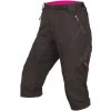 Endura Hummvee II 3/4 dámske s podšívkou čierne