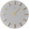 Dizajnové nástenné hodiny JVD HC401.2 sivá