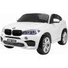 JBM Elektrické autíčko BMW X6M LUX 2x120W - dvojmiestne Farba: biela