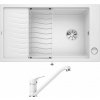 Blanco ELON XL 8 S biela + excentrické ovládanie + Blanco DARAS biela 517724