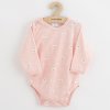 Dojčenské body celorozopínacie New Baby Classic II medvedík biely 56 (0-3m)