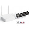 Tenda K4W-3TC - bezdrôtový Wi-Fi kamerový set 2K (3MP), NVR + 4x IP kamera s LED, CZ aplikácia 75011931