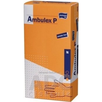 Ambulex P rukavice latexové nesterilné nepúdrované 100 ks