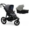 TFK ProA 2v1 Premium Grey Combi carrycot + Seat unit Hlboká vanička Premium Grey