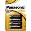 PANASONIC Alkalické baterie Alkaline Power LR6APB/4BP AA 1,5V (Blistr 4ks)