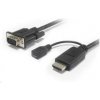 PREMIUMCORD Převodník HDMI na VGA s microUSB napájením khcon-20