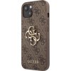 Guess 4G Metal Logo iPhone 13 - hnedé