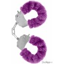 Pouta Toy Joy fialová Furry fun Cuffs Purple Plush