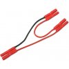 GForce Kabel Y sériový 2.0mm zlacený 14AWG 12cm (GF-1320-110)