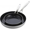 GreenPan Sada 2 nerezových panvíc s keramickým nepriľnavým povrchom, Geneva, Ø 20 a 28 cm CC004783-001