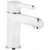 KFA - ANGELIT stojanková umývadlová batéria, biela-chróm + click/clack 4722-815-40