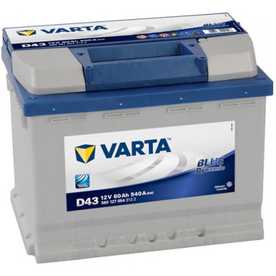 VARTA BLUE Dynamic 12V 60Ah 540A 560 127 054