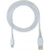CUBE1 dátový kábel USB > Lightning, 1m LM05-1102A -WHITE/1M, biely