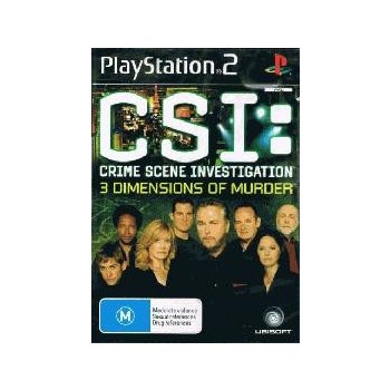 CSI Crime Scene Investigation: 3 Dimensions of Murder