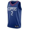 Nike Tričká s krátkym rukávom Nba Los Angeles Clippers Kawhi Leonard Icon Edition Modrá