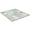 Kinderkraft Select Podložka penová puzzle Luno Shapes 185 x 165 cm Mint 30ks