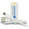 Nabíjacia batéria 16340 / R-CR123 3V everActive 700mAh (1 ks) s bezpečnostnou ochranou