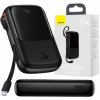 Powerbank Baseus Qpow Digital Display PPQD060101 10000mAh 22,5W PD QC 3.0 1x USB-A 2x USB-C + KÁBEL