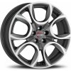MAK TORINO 6,5x16 4x100 ET40 GUN MET-MIRROR FACE