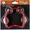 Stagg TAB-MINI/RD, mini tamburína červená