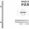 Madlo na dvere FT - MADLO kód K00 Ø 30 mm UN pár NEM - nerez matná (F60) | MP-KOVANIA.sk