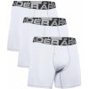 Under Armour Charged Cotton 6in 3 Pack - White S