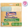 Spontex Microfibre Recyclingfasern mikroutierka z recyklovaných vlákien 30 x 30 cm 2 ks