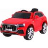 JOKO Elektrické autíčko Audi Q8 Lift, penové kolesá, kožené sedadlo, USB, MP3, červené
