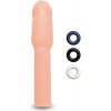 Size- UP 10 cm Extra Realistic Penis Extender -Flesh (160789)
