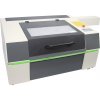 CO2 laserový plotrový gravírovací stroj QT-1060N 100x60cm 130W Reci W6 Ruida