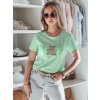 Dámske tričko TEDDYCAP Dstreet RY2745 Farba: Zelená - svetlo, Veľkosť: L