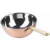 CONTACTO Panvica wok medená, priemer 140 mm | CONTACTO, 8767/140