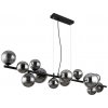 Globo | Globo 56133-13H - LED Luster na lanku RIHA 13xG9/3,5W/230V dymová/čierna | GL8529