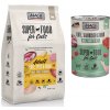 MACs kombi balenie: 12 x 400 g mokré krmivo + 2 x 1,5 kg Superfood granule - 12 x 400 g kačacie, králičie a hovädzie + 2 x 1,5 kg Adult kačacie, morčacie a kuracie