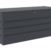 G21 Zahradní box Denver 770 L, antracitový plechový | cena za ks