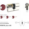 MPkovania DK - PENTA plus US Dĺžka: D 55 + V 55 mm