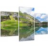 Horské pleso - obrazy (Obraz 90x60cm)