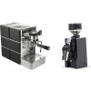 Stone Espresso Mine Black + Eureka Mignon Zero 65 All Purpose, CR black