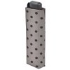 Derby dáždnik Mini Hit Flat dots šedá