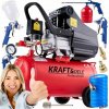 Olejový kompresor 24L KD400 + súprava 8v1 KD400-K3