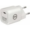 Nabíjačka do siete Mobile Origin 35W GaN III Super Charger Single USB-C White (GAN-35W-1C-WHT)